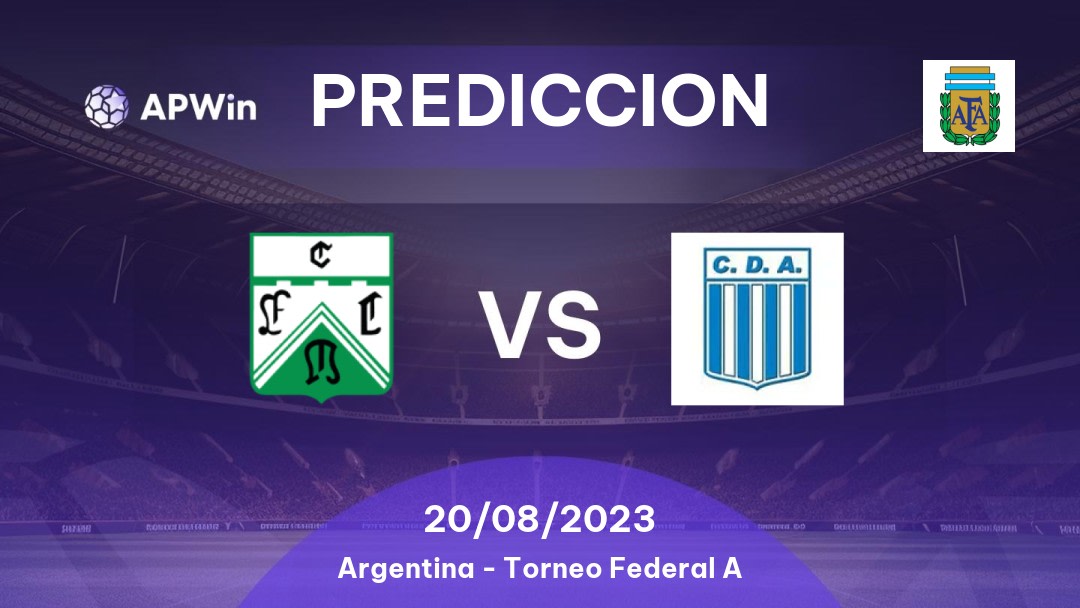 Predicciones Ferro Carril Oeste LP vs Argentino Monte Maíz: 30/04/2023 - Argentina Torneo Federal A