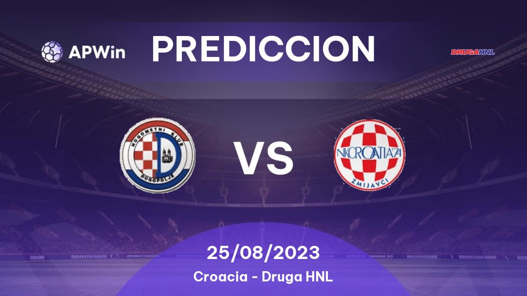 Predicciones Dugopolje vs Croatia Zmijavci: 25/08/2023 - Croacia Druga HNL