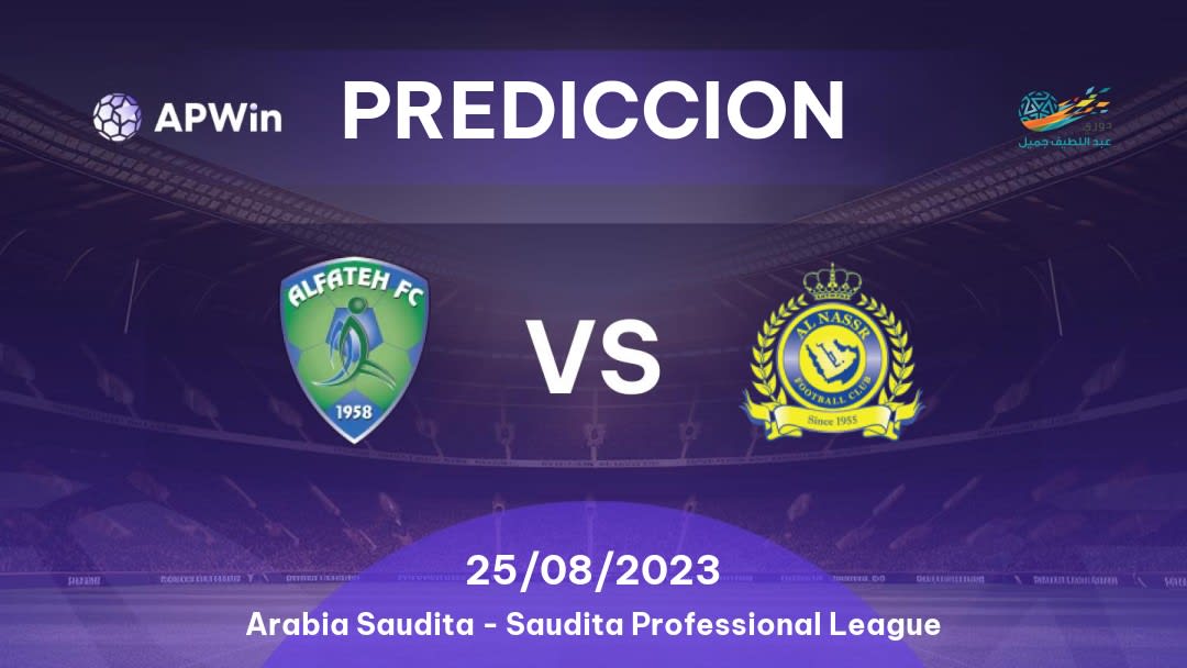 Predicciones Al Fateh vs Al Nassr: 03/02/2023 - Arabia Saudita Saudita Professional League
