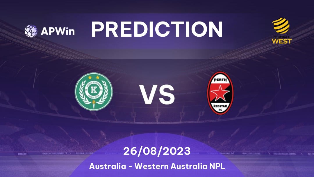 Olympic Kingsway vs Perth RedStar Betting Tips: 26/08/2023 - Matchday 22 - Australia Western Australia NPL