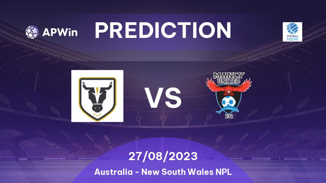 Bulls Academy vs Manly United Betting Tips: 27/08/2023 - Matchday 30 - Australia New South Wales NPL