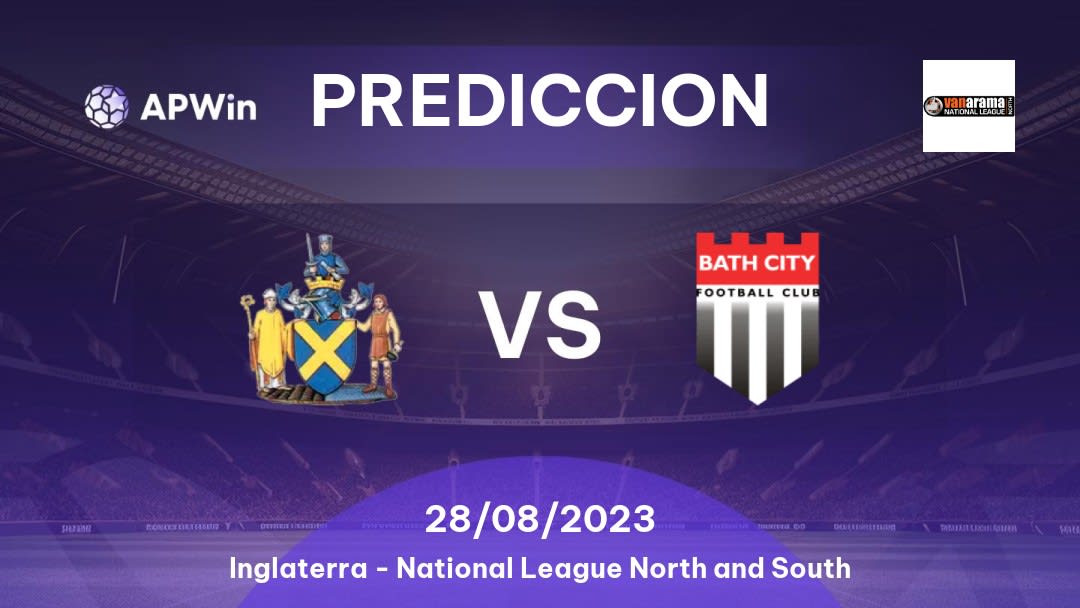 Predicciones para St Albans City vs Bath City: 26/11/2022 - Inglaterra National League North and South