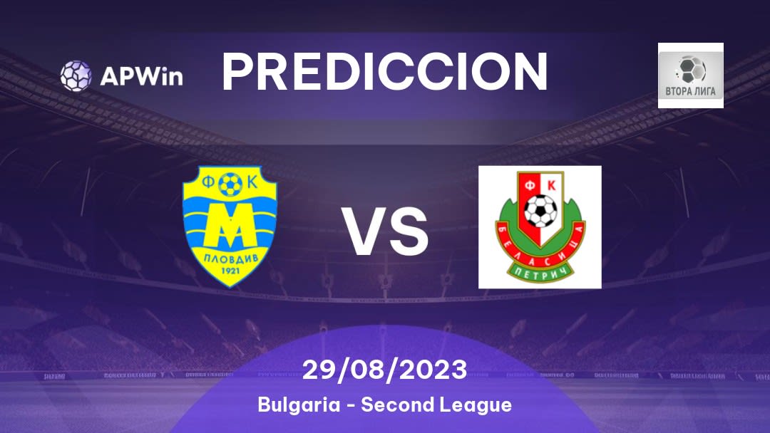 Predicciones Maritsa Plovdiv vs Belasitsa: 19/05/2023 - Bulgaria Second League