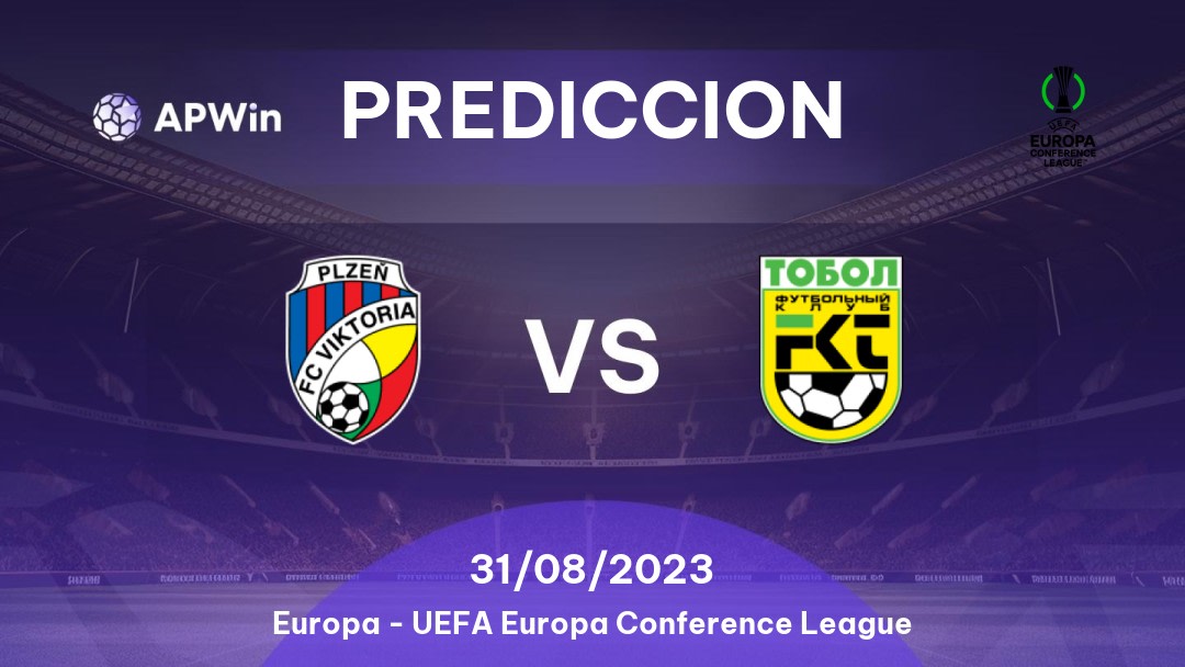 Predicciones Viktoria Plzeň vs Tobol: 31/08/2023 - Europa UEFA Europa Conference League