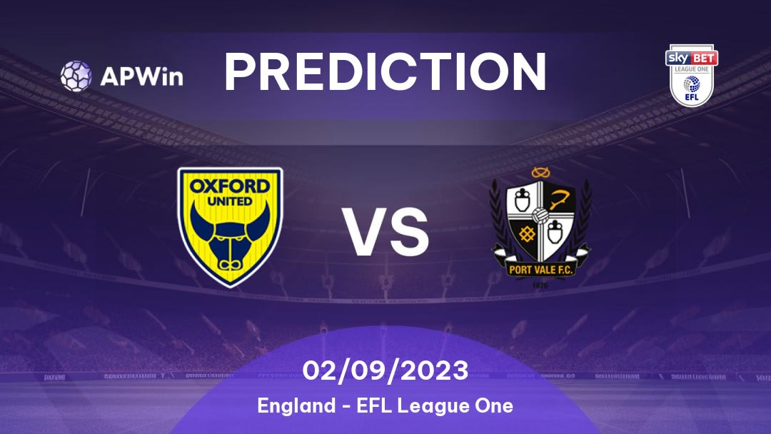 Oxford United vs Port Vale Betting Tips: 12/11/2022 - Matchday 18 - England EFL League One