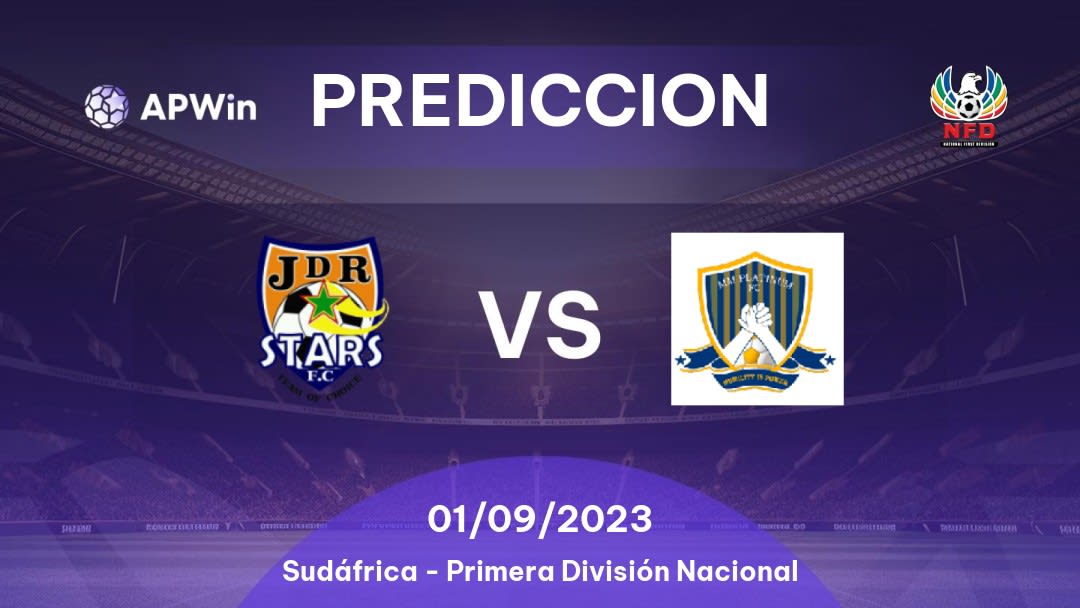 Predicciones JDR Stars vs MM Platinum: 28/01/2023 - Sudáfrica Primera División Nacional