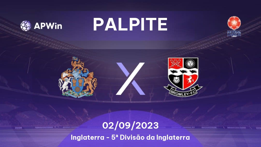 Palpite Altrincham x Bromley: 07/01/2023 - 5ª Divisão da Inglaterra