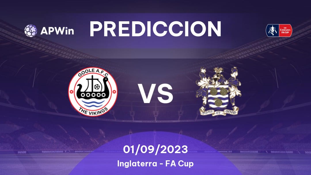 Predicciones Goole vs Whitby Town: 01/09/2023 - Inglaterra FA Cup