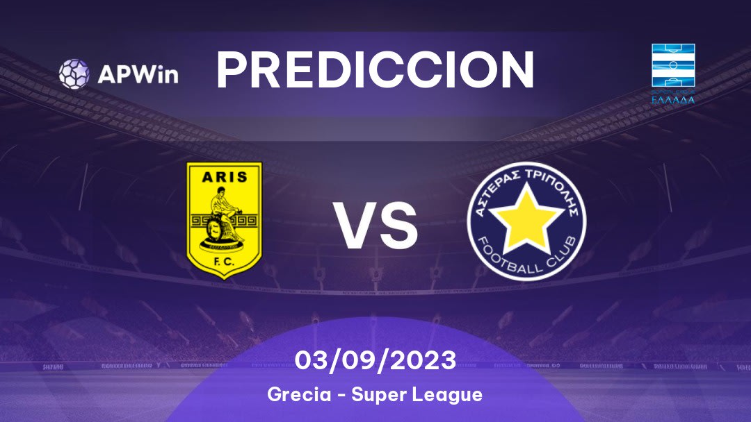 Predicciones Aris vs Asteras Tripolis: 08/01/2023 - Grecia Super League