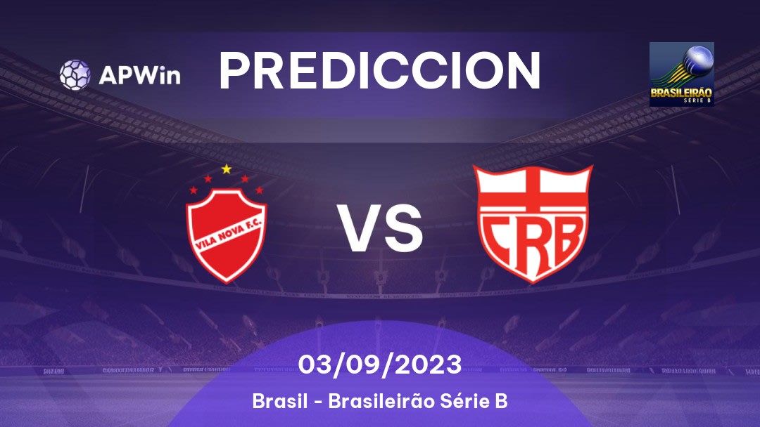 Predicciones para Vila Nova vs CRB: 23/09/2022 - Brasil Brasileirão Série B