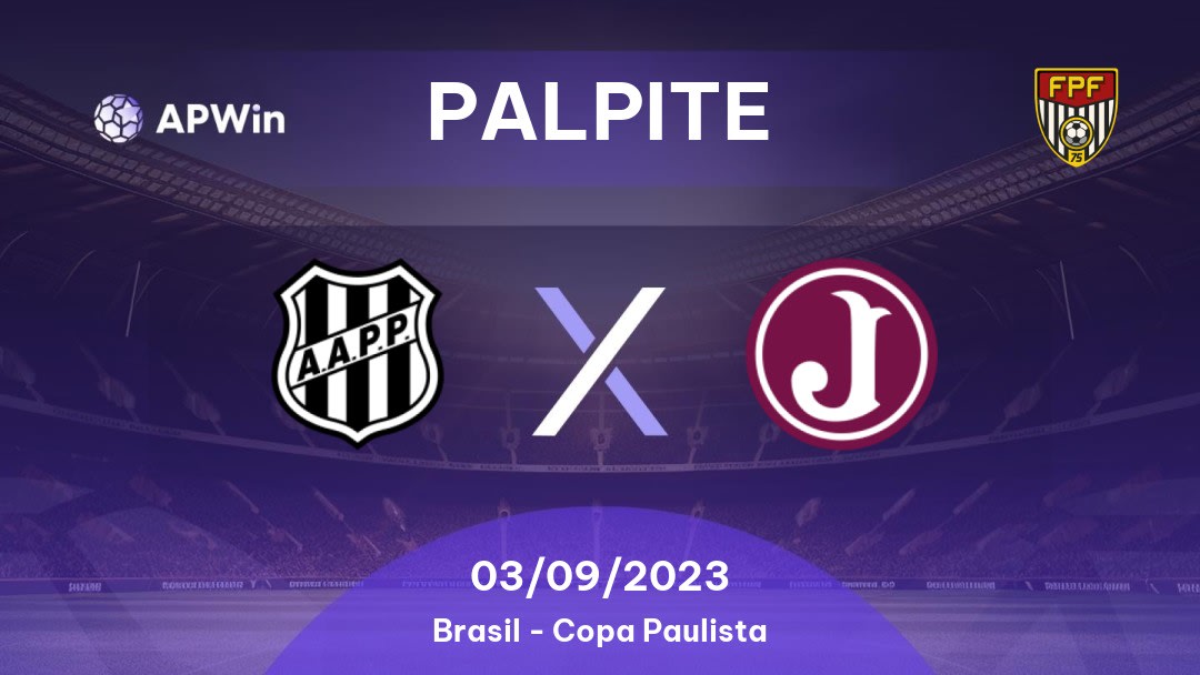 Palpite Ponte Preta B x CA Juventus: 03/09/2023 - Copa Paulista