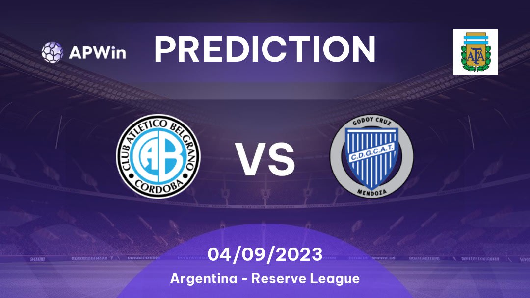 Belgrano Córdoba Res. vs Godoy Cruz Res. Betting Tips: 18/03/2023 - Matchday 8 - Argentina Reserve League