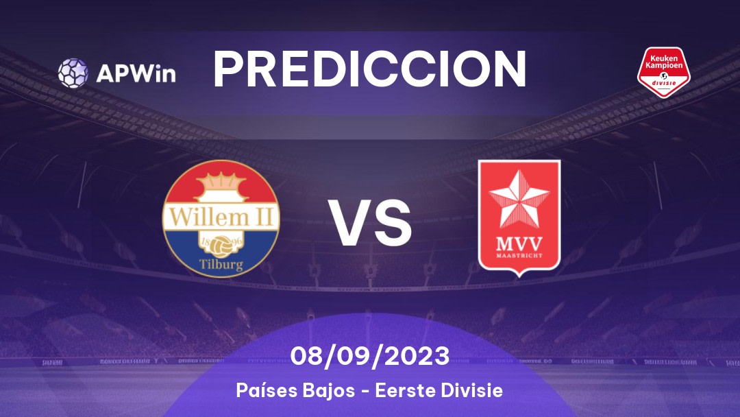 Predicciones Willem II vs MVV: 26/03/2023 - Países Bajos Eerste Divisie