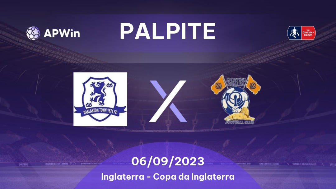 Palpite Darlaston Town x Sporting Khalsa: 06/09/2023 - Copa da Inglaterra