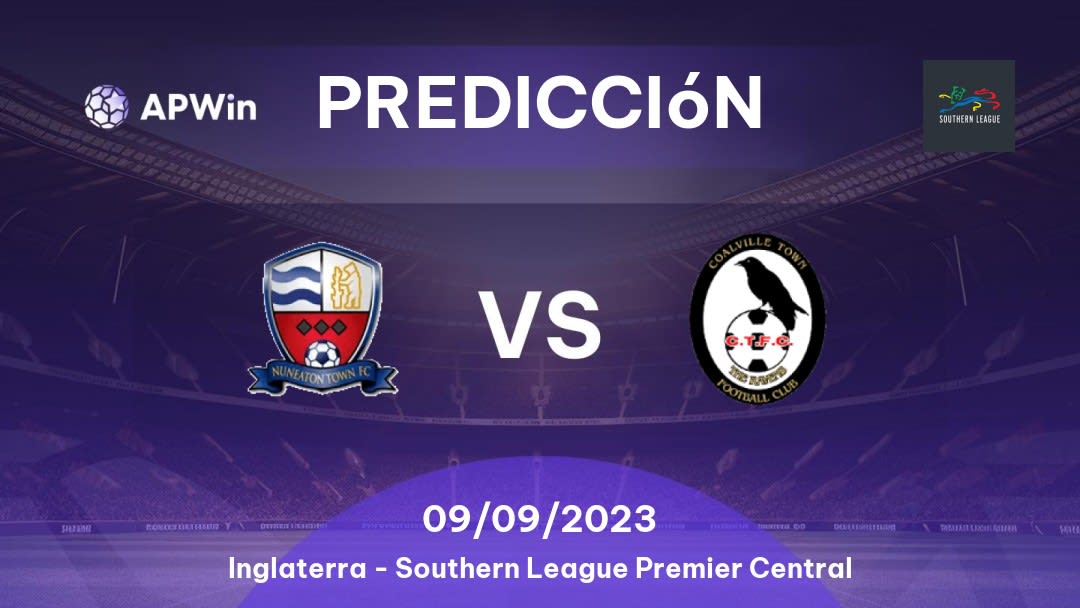 Predicciones Nuneaton Town vs Coalville Town: 18/03/2023 - Inglaterra Southern League Premier Central