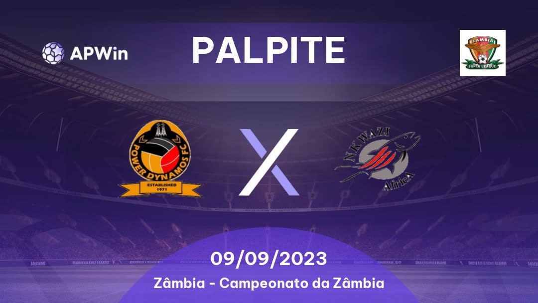 Palpite Power Dynamos x Nkwazi: 07/01/2023 - Campeonato da Zâmbia