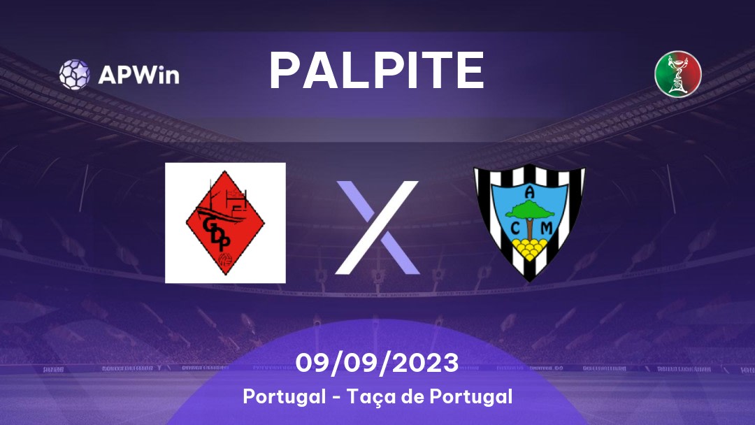 Palpite Peniche x Marinhense: 09/09/2023 - Taça de Portugal