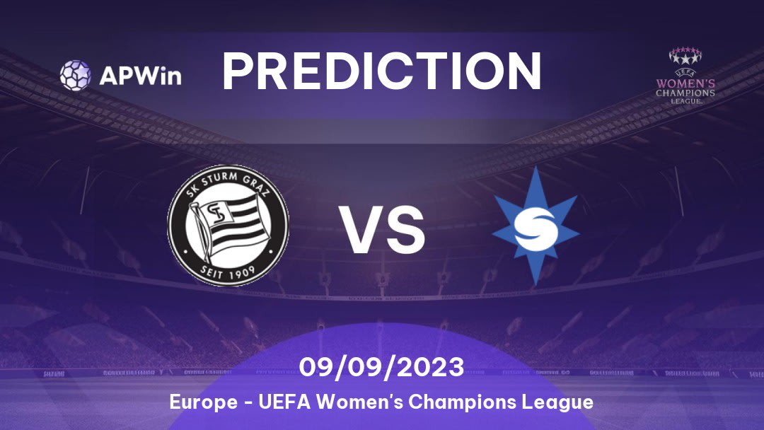 Sturm Graz Women vs Stjarnan Women Betting Tips: 09/09/2023 - Matchday 2 - Europe UEFA Women's Champions League