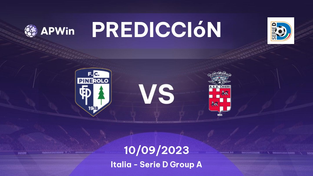 Pronóstico para Pinerolo vs Chieri: 27/11/2022 - Italia Serie D Group A