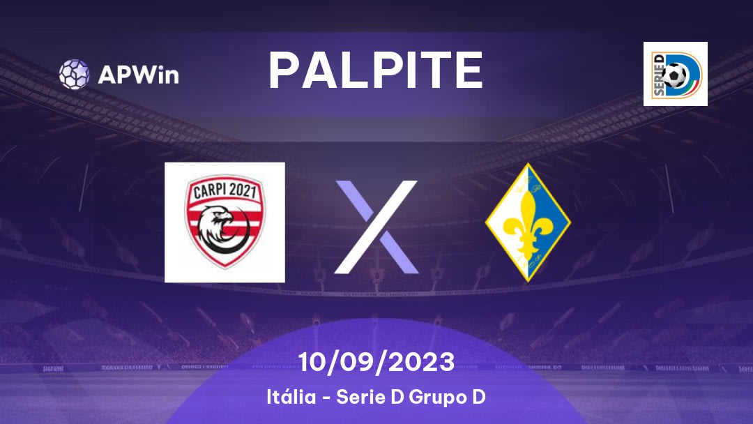 Palpite Athletic Carpi x Prato: 25/01/2023 - Serie D Grupo D