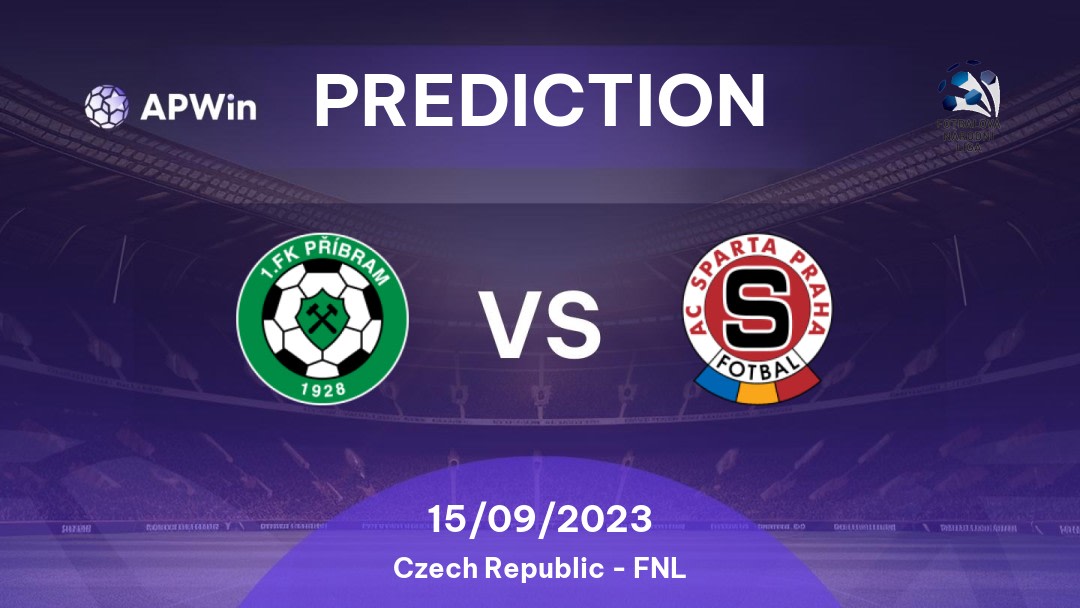 Příbram vs Sparta Praha II Betting Tips: 24/05/2023 - Matchday 29 - Czech Republic FNL