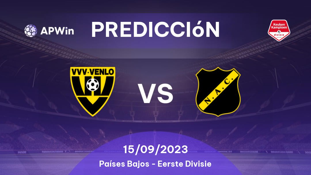 Predicciones VVV vs NAC Breda: 31/03/2023 - Países Bajos Eerste Divisie