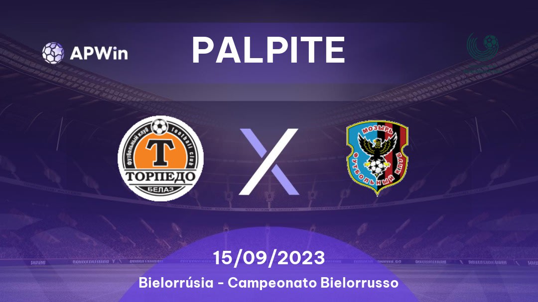 Palpite Torpedo BelAZ x Slavia: 15/09/2023 - Campeonato Bielorrusso