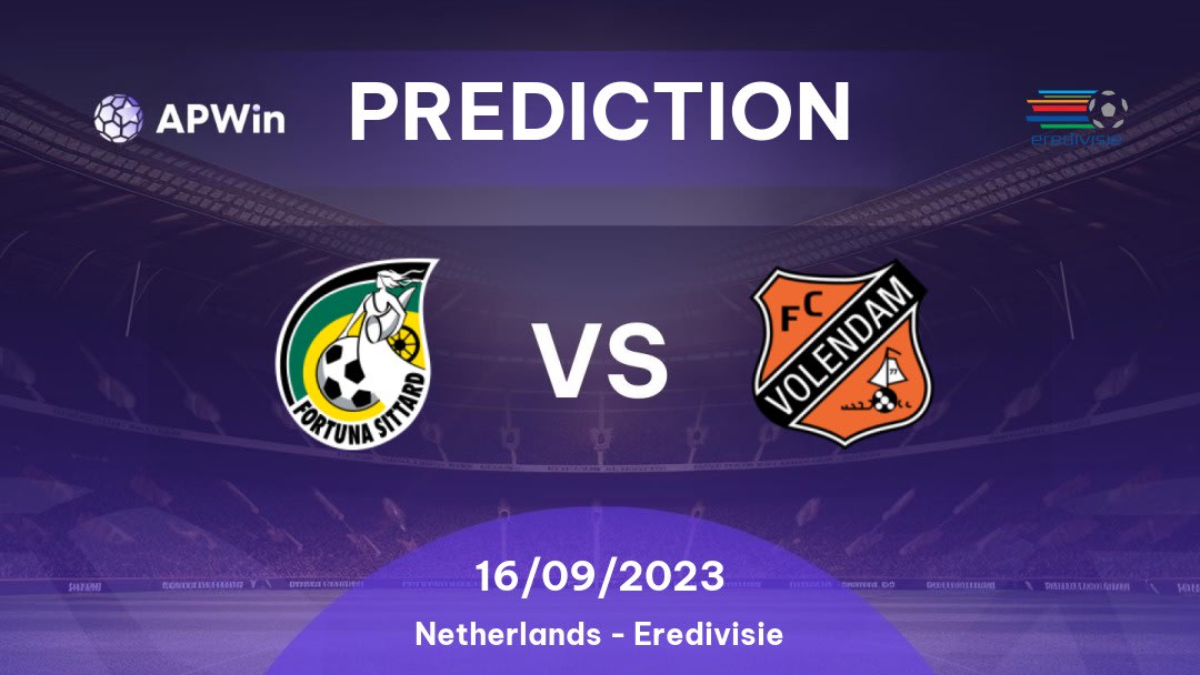 Fortuna Sittard vs Volendam Betting Tips: 02/10/2022 - Matchday 8 - Netherlands Eredivisie