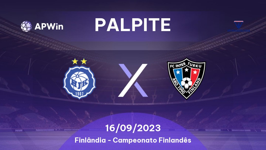 Palpite HJK x Inter Turku: 02/10/2022 - Finlândia Veikkausliiga