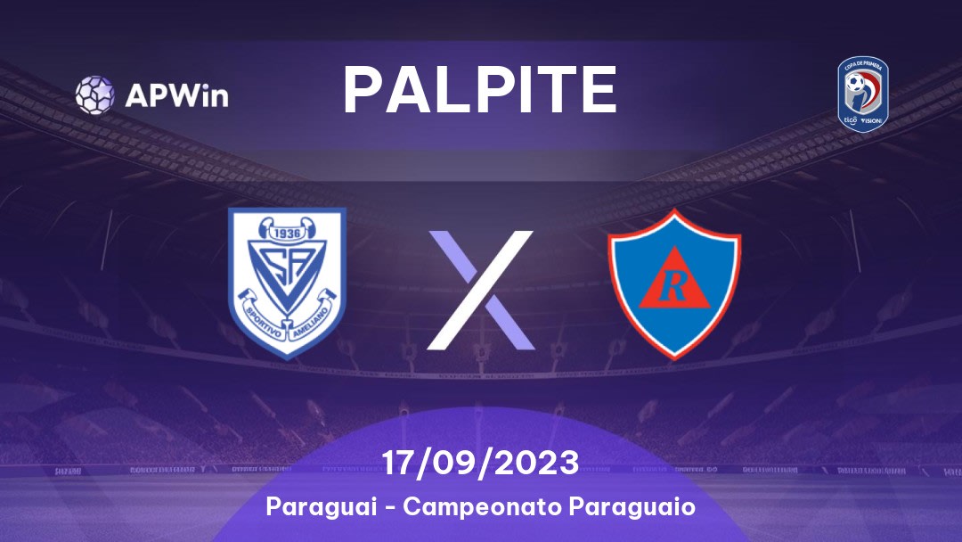 Palpite Sportivo Ameliano x Resistencia: 10/02/2023 - Campeonato Paraguaio