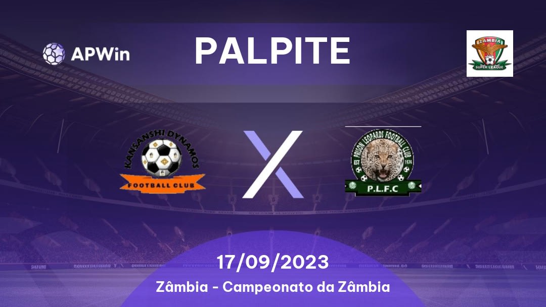 Kansanshi Dynamos x Prison Leopards: 27/08/2022 - Zâmbia Super League | APWin