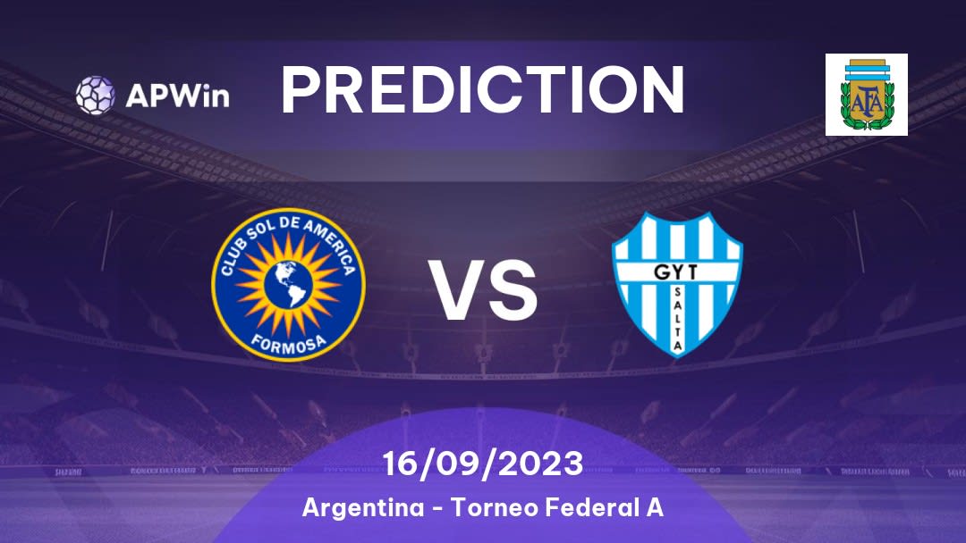 Sol de América vs Gimnasia y Tiro Betting Tips: 28/05/2023 - Matchday 13 - Argentina Torneo Federal A