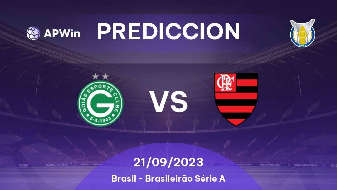 Predicciones para Goiás x Flamengo: 11/09/2022 - Brasil Brasileirão Série A