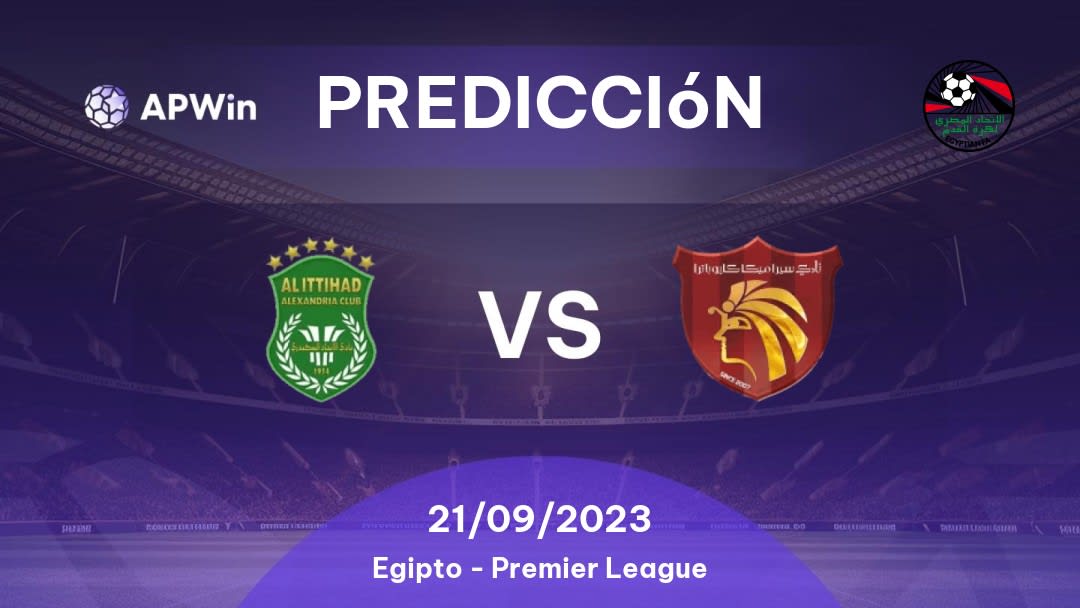 Predicciones Al Ittihad vs Ceramica Cleopatra: 23/12/2022 - Egipto Premier League