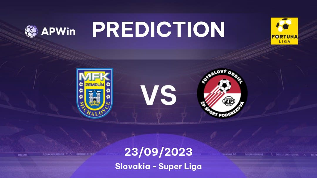 Zemplín Michalovce vs Podbrezová Betting Tips: 12/10/2022 - Matchday 10 - Slovakia Super Liga