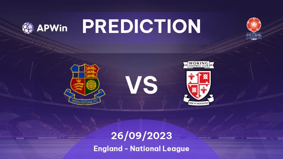 Wealdstone vs Woking Betting Tips: 04/09/2022 - Matchday 7 - England National League