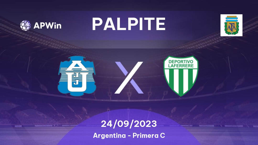 Palpite JJ Urquiza x Deportivo Laferrere: 24/09/2023 - Primera C