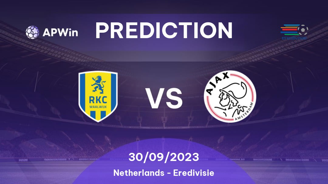 RKC Waalwijk vs Ajax Betting Tips: 22/10/2022 - Matchday 11 - Netherlands Eredivisie