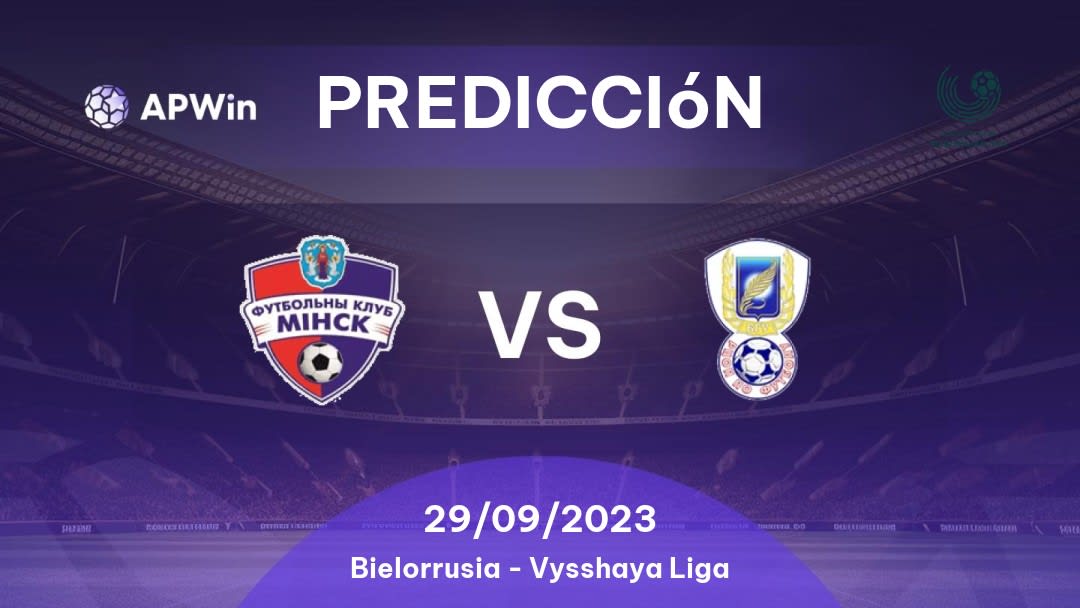 Predicciones para Minsk vs FC Energetik-BGU Minsk: 02/10/2022 - Bielorrusia Vysshaya Liga