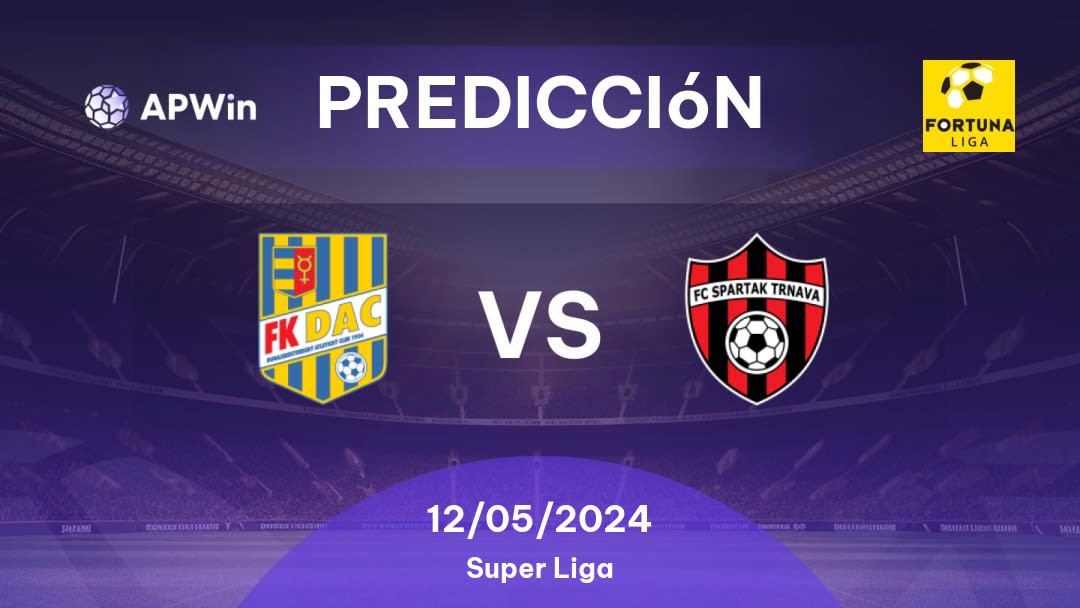 Predicciones para DAC vs Spartak Trnava: 05/11/2022 - Eslovaquia Super Liga