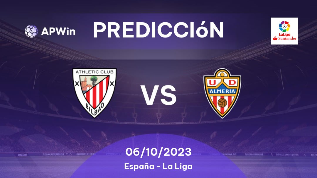 Predicciones para Athletic Club Bilbao vs Almería: 30/09/2022 - España La Liga