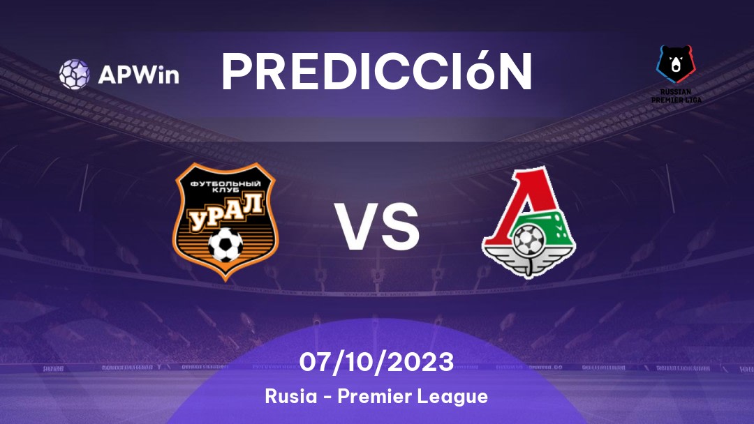 Predicciones para Ural vs Lokomotiv Moskva: 06/11/2022 - Rusia Premier League