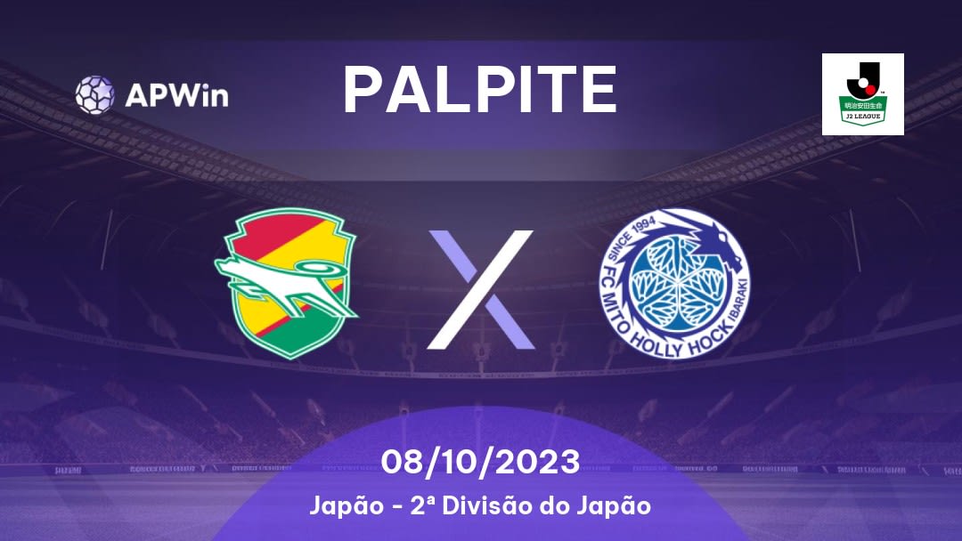 Palpite JEF United x Mito Hollyhock: 08/10/2023 - 2ª Divisão do Japão