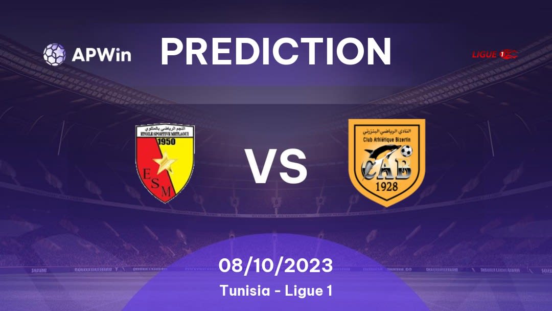 Métlaoui vs CA Bizertin Betting Tips: 08/10/2023 - Matchday 6 - Tunisia Ligue 1