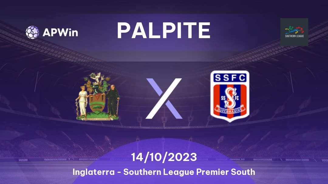Palpite Harrow Borough x Swindon Supermarine: 14/10/2023 - Southern League Premier South