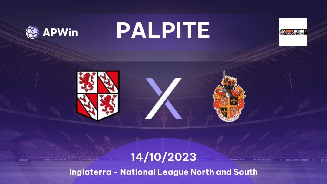 Palpite Brackley Town x Spennymoor Town: 03/12/2022 - Inglaterra National League North and South