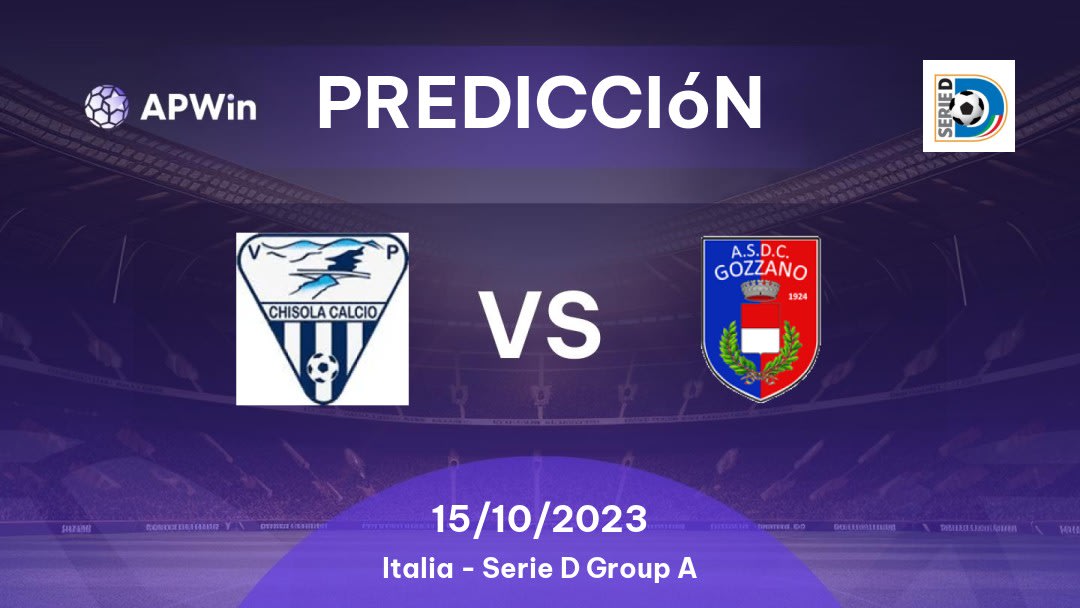 Predicciones Chisola vs Gozzano: 21/01/2023 - Italia Serie D Group A