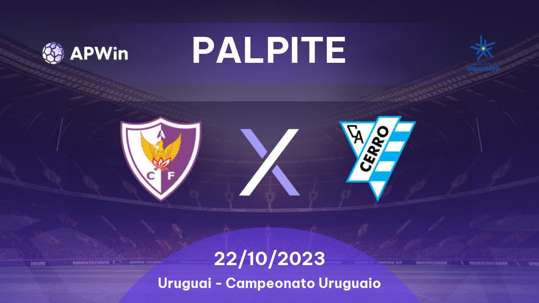 Palpite Fénix x Cerro: 22/10/2023 - Campeonato Uruguaio