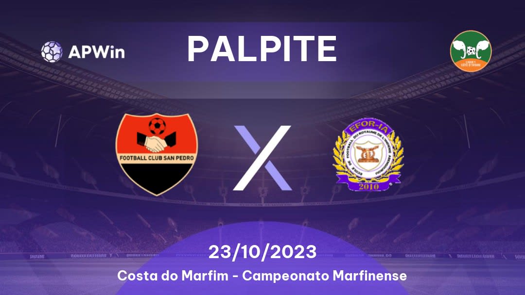 Palpite San-Pédro x Abengourou: 18/03/2023 - Campeonato Marfinense