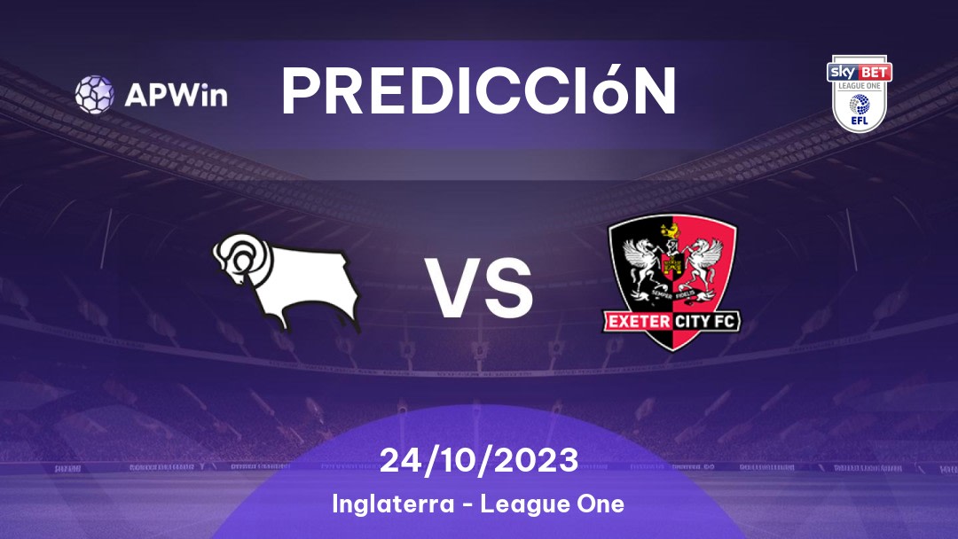 Predicciones para Derby County vs Exeter City: 25/10/2022 - Inglaterra League One